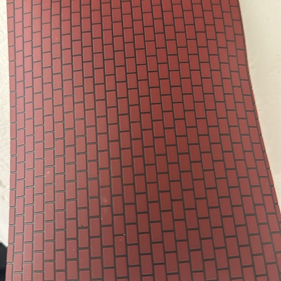 Department 56 Redish Brick Road 4-3/4โ wide by 36โ long - Picture 5 of 5